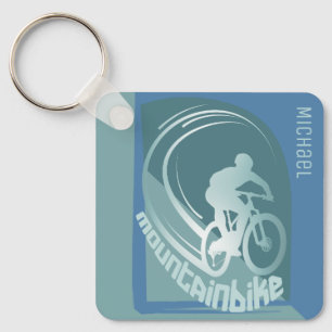 Porte-clés Mountainbike mtb Accessoire Mountainbiker cadeau