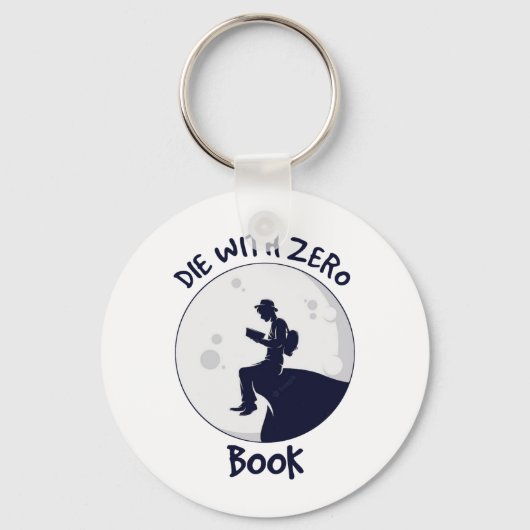 Porte-clés Mourir avec zéro livre (Recto)