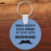 Porte-clés Moustache (Recto)