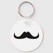 Porte-clés Moustache cool Black Handlebar (Recto)