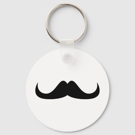 Porte-clés Moustache cool Black Handlebar (Recto)