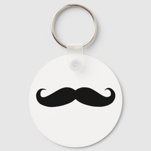Porte-clés Moustache est drôle (Recto)