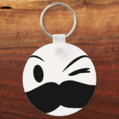 Porte-clés Moustache Kinky (Recto)