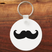 Porte-clés Moustache noire (Recto)