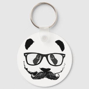 Porte-clés Moustache Pandaz dans la disco du DA
