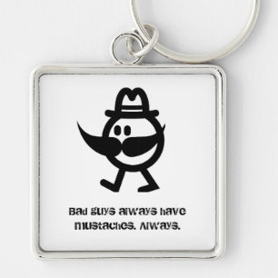 Porte-clés Moustaches
