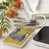 Porte-clés Moutarde et chevaux (Devant droit)