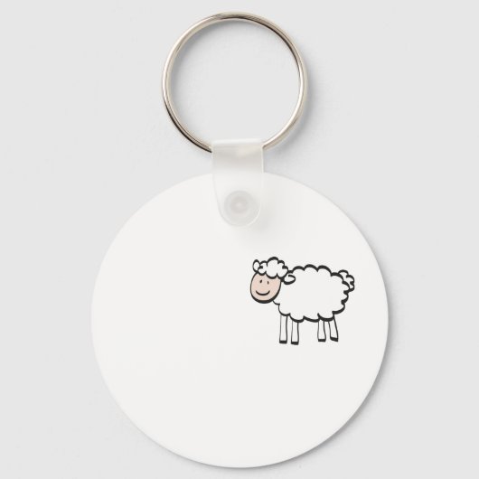 Porte-clés mouton (Recto)