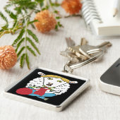 Porte-clés Mouton de Tricot amusant (Côté)