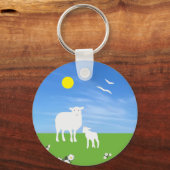 Porte-clés Mouton et agneau (Verso)