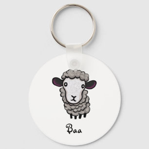 Porte-clés mouton mignon