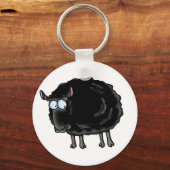 Porte-clés mouton noir (Recto)