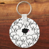 Porte-clés Mouton noir (Recto)