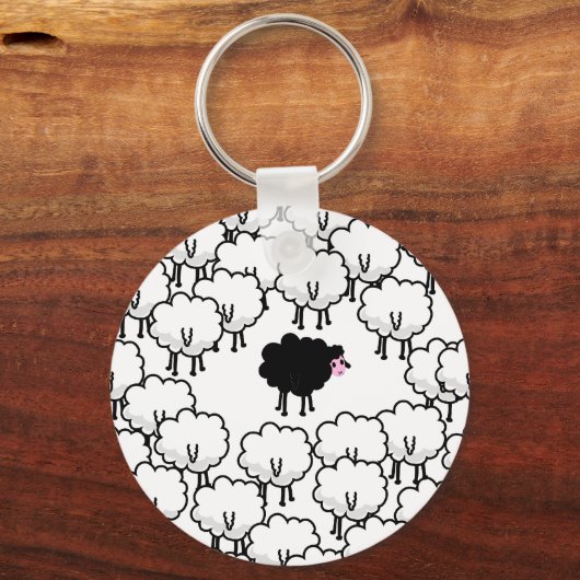 Porte-clés Mouton noir (Recto)