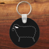Porte-clés Mouton noir (Recto)
