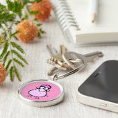Porte-clés Moutons roses Keychain (Côté)