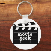 Porte-clés Movie Geek with Clapboard (Recto)
