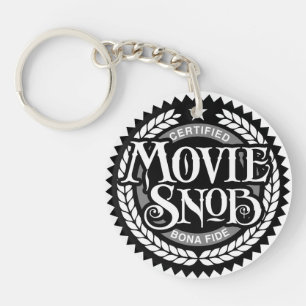 Porte-clés Movie Snob - amusant amoureux du cinéma