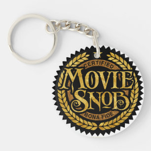 Porte-clés Movie Snob - amusant amoureux du cinéma
