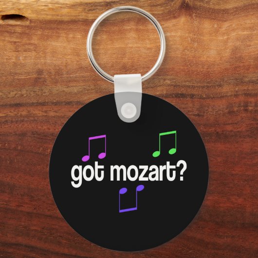 Porte-clés Mozart s'amuse (Recto)