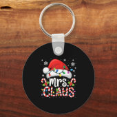 Porte-clés Mr And Mrs Claus Couples Matching Christmas (Recto)