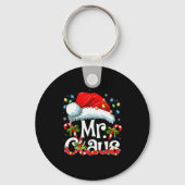 Porte-clés Mr And Mrs Claus Couples Matching Christmas Pajama (Recto)