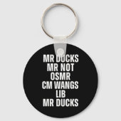 Porte-clés Mr Ducks Mr Not Duck Joke Phonetic Puzzle (Recto)