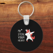 Porte-clés Mr Steal Your Heart Valentines Day V Day Boys Unic (Recto)