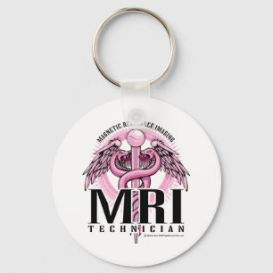 Porte-clés MRI Pink Caduceus