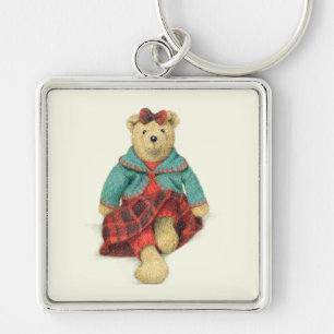 Porte-clés MRS. PORTE - CLÉ Carré Premium BEAR