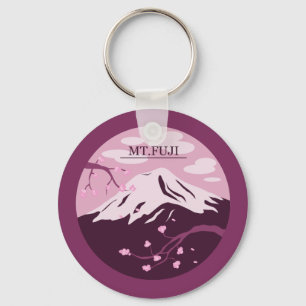 Porte-clés Mt. Fuji (rose)