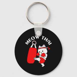 Porte-clés Muay Thai Cat Meow Thai