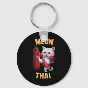 Porte-clés Muay Thai Cat Meow Thai - Thai Boxe Pour Les Jeune