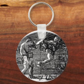 Porte-clés Muay Thai, Fight (Recto)