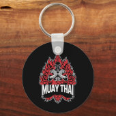 Porte-clés Muay Thai Fighter - Thai Boxing Fighter (Recto)