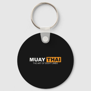 Porte-clés Muay Thai L'Art De Huit Membres Kickboxing Et Mm