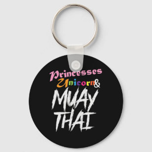 Porte-clés Muay Thai "Princesses Unicorn"