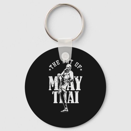 Porte-clés Muay Thai "The Art of Muay Thai" (Recto)