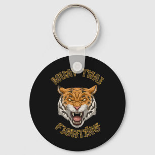 Porte-clés Muay Thai Tiger - Cadeau de boxe thaïlandaise et k