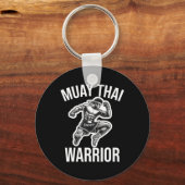 Porte-clés Muay Thai Warrior Boxing Fighting Martial Arts Com (Recto)