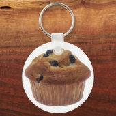 Porte-clés Muffin aux bleuets (Recto)