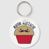 Porte-clés Muffin Mustache (Recto)
