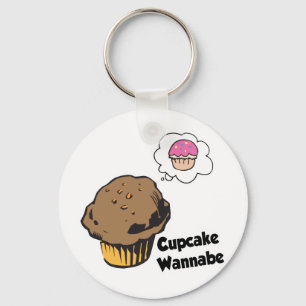 Porte-clés Muffin qui veut être un Cupcake