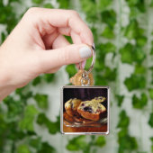 Porte-clés Muffins aux bleuets (main)