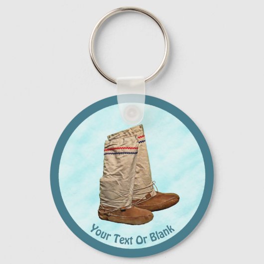 Porte-clés Mukluks Sur Neige (Recto)