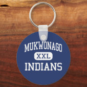 Porte-clés Mukwonago - Indiens - Haut - Mukwonago Wisconsin (Recto)
