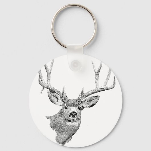 Porte-clés Mule Deer (Recto)