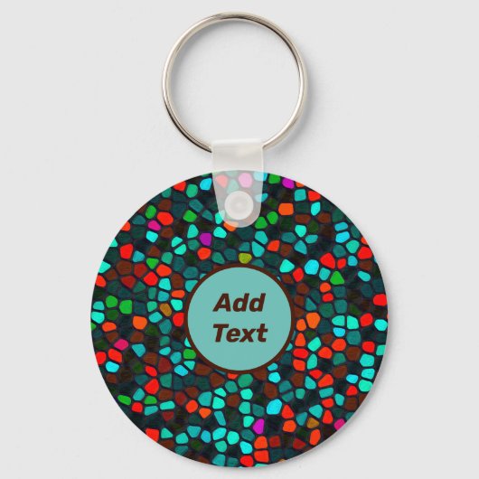 Porte-clés Multicolore (Recto)