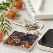 Porte-clés Mum tigre (Devant Droit)