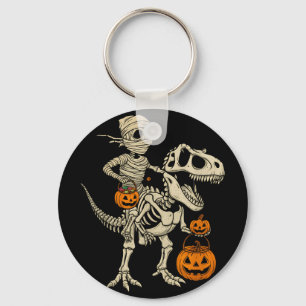 Porte-clés Mummy Skeleton équitation Dinosaur T Rex Enfants g